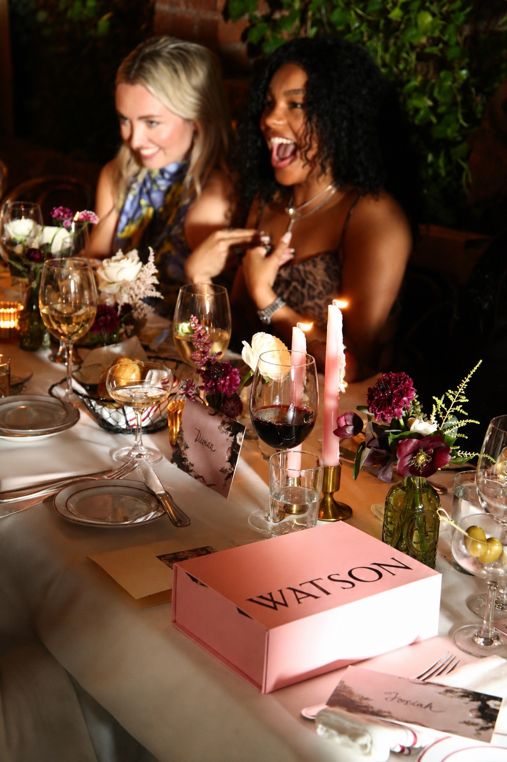 Watson Style Group stylists at a private client dinner